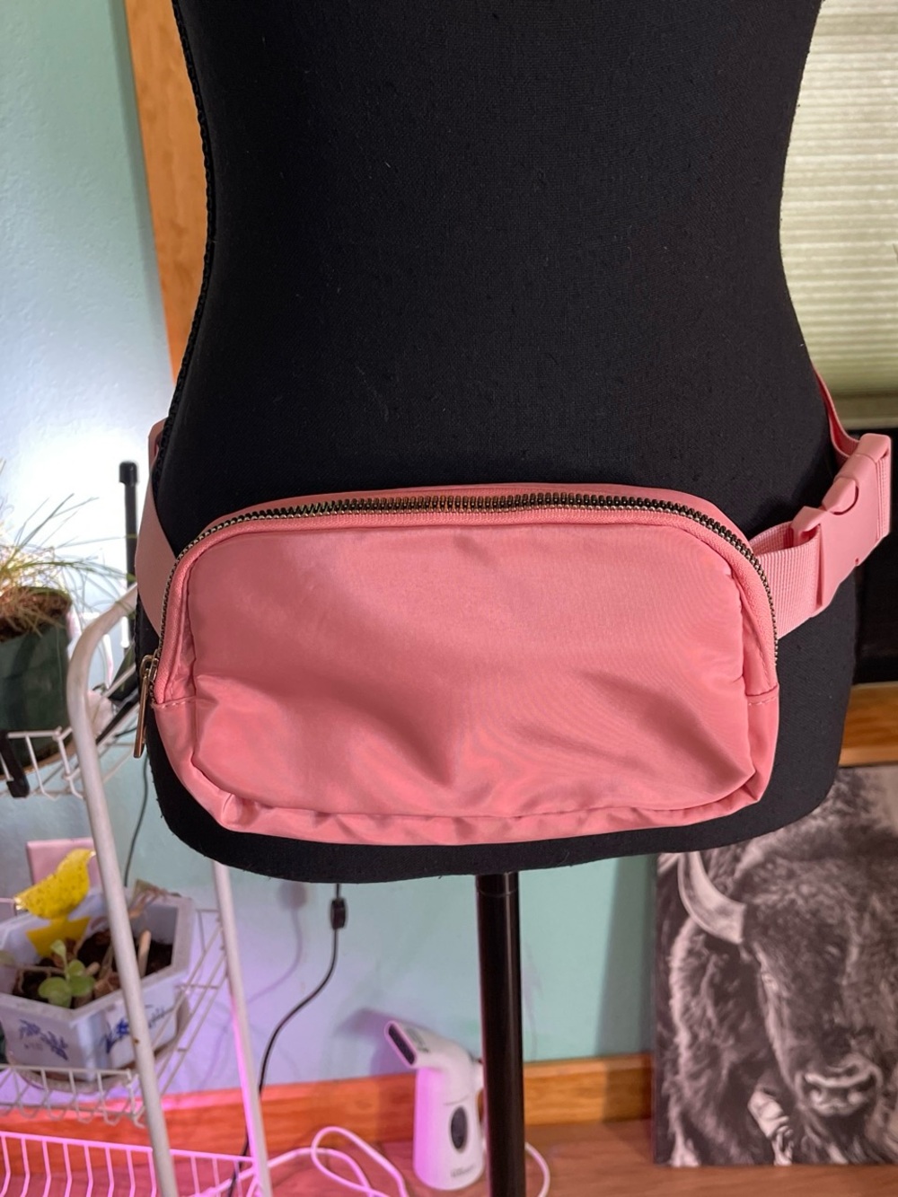 Everyday Pink Waist Bag - Minimal Crossbody Belt Bag